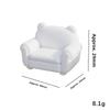 Multistyles European Style Sofa Model Mini Living Room Furniture New Pretend Play Toys