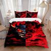 3pcs Demon Mask Bedding Set. Soft and Comfortable with No Core Included (1x Duvet Cover + 2x Pillow Covers) Yy251010112
