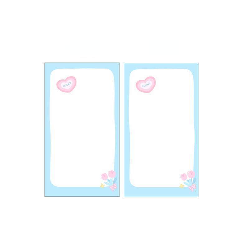 A6 Cute Loose-leaf Colorful Refill Inner Page Line Blank Grid Inner Page Inside Paper Stationery