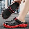 Fashion 2024 Clogs Sandals Men Large Size Slip On Outdoor Beach Summer Shoes Medical Clogs Causal Breathable Male Sandals With Hole