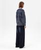 MAHAGRID Washed Stripe Knit Navy(Mg2Esmk600A)