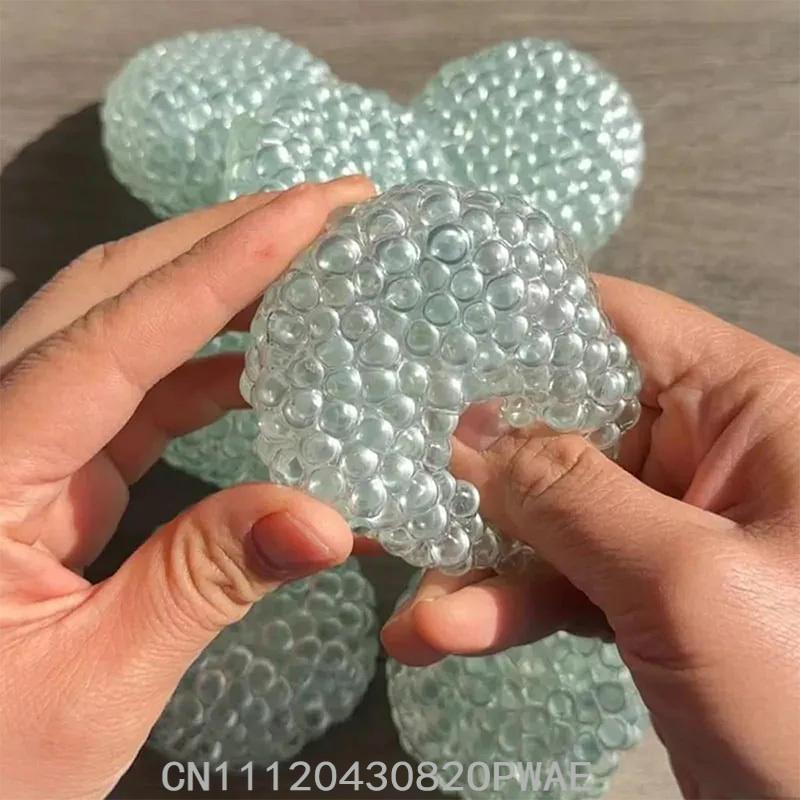 New Style Glass Bead Handmade Ball Toys Pressure Relief Ball Toy Diy High Beauty Stress Relieving Pinching Toy Squeeze Toy Gifts