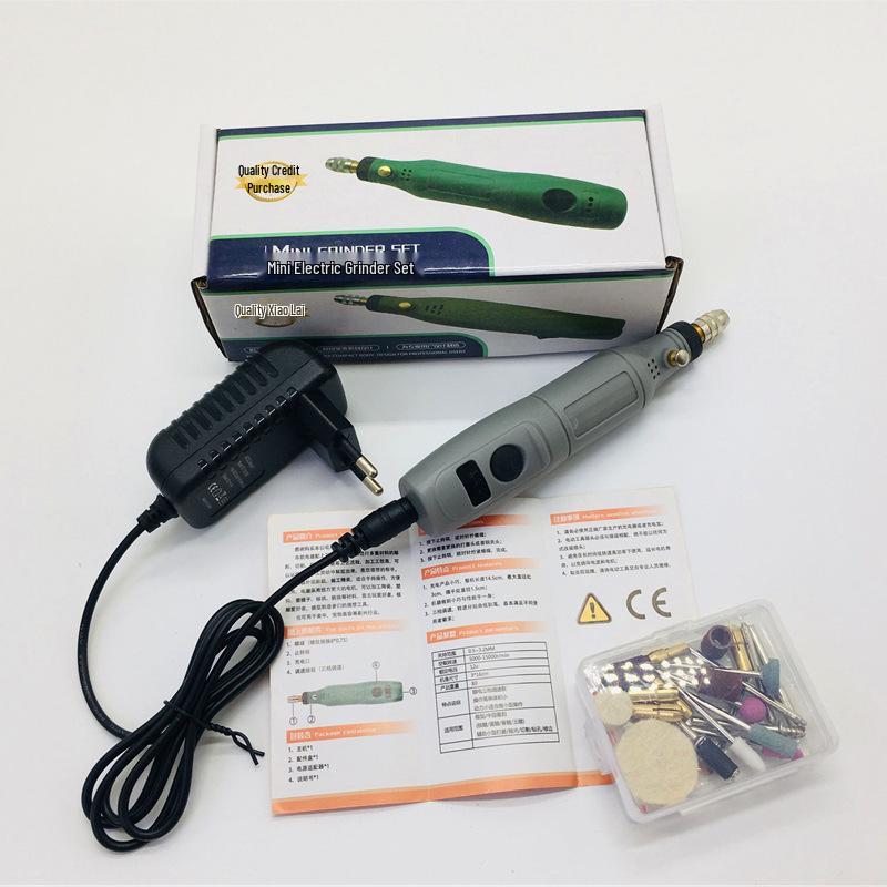 Mini Burghiu Electric & Polizor cu Control al Vitezei pentru Sculptură, Lustruire și Gravură