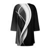 3/4 Sleeve Womens Vintage Graphic Printed Cardigan Sweater Open Front Knit Lightweight Cardigan Sweater With Pockets