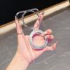 Applicable To Huawei Mate11 Mobile Phone Case ProMax New Ultra-thin Transparent Magnetic Rotating Bracket Anti-drop  Cover