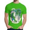 Studio Ghibli Totoro Spirit Away White Dragon Haku T Shirt Fashion Crewneck Custom Men S Harajuku