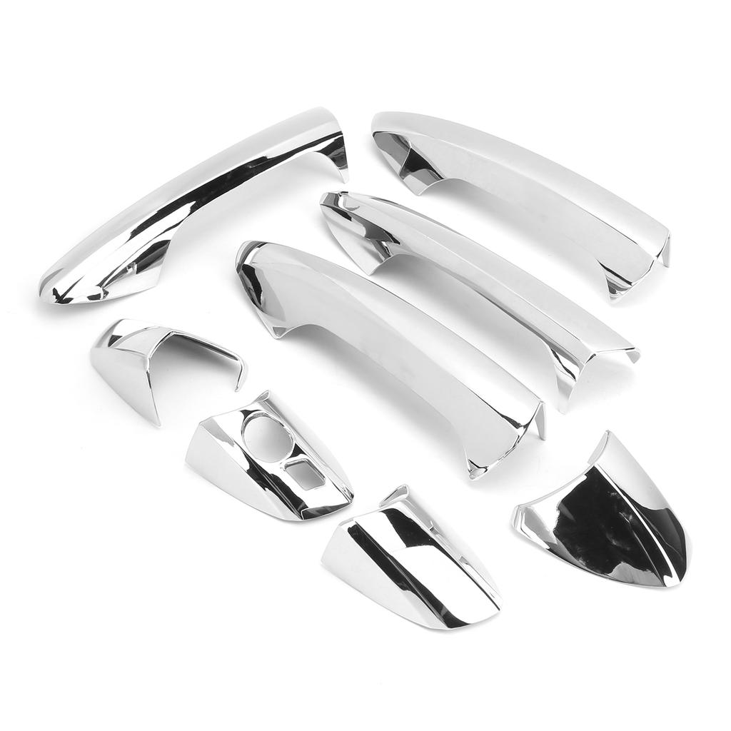 4PCS Exterior Door Handle Cover Chrome Plated Replacement for CClass W204 20082013