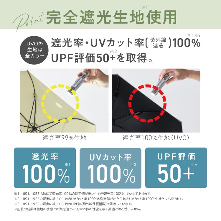 Parasol UVO CALM Folding Sun and Rain UV102CLM03F56 Rib 55cm 2026Ultimate 3-Section Umbrella, Umbrella, Pink, Length