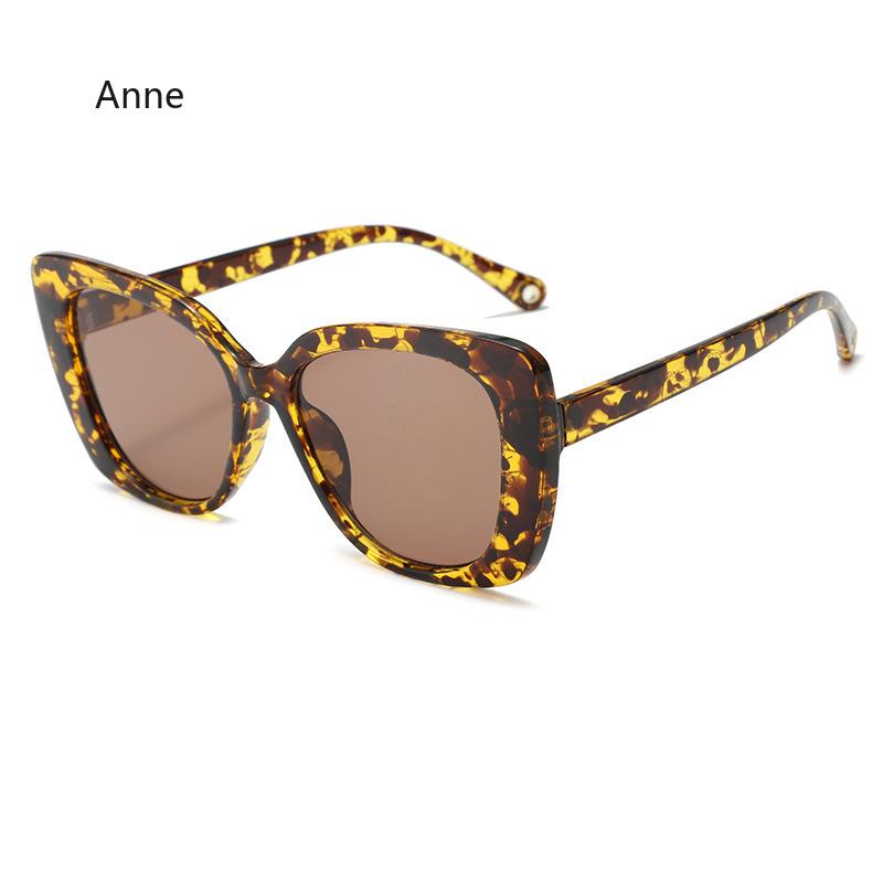 New Square Sunglasses Women Vintage Designer Fashion Sun Glasses Green Leopard Shades UV400 Luxury Female Oculus