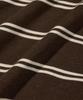 Nod You Minimal Signature Stripe Soft Knit [Brown]