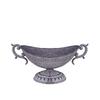 Wedding Living Room Banquet Class Salon Vase Vintage Gray Binaural Wrought Iron Flower Pot Grey Handle Double Ear Tray