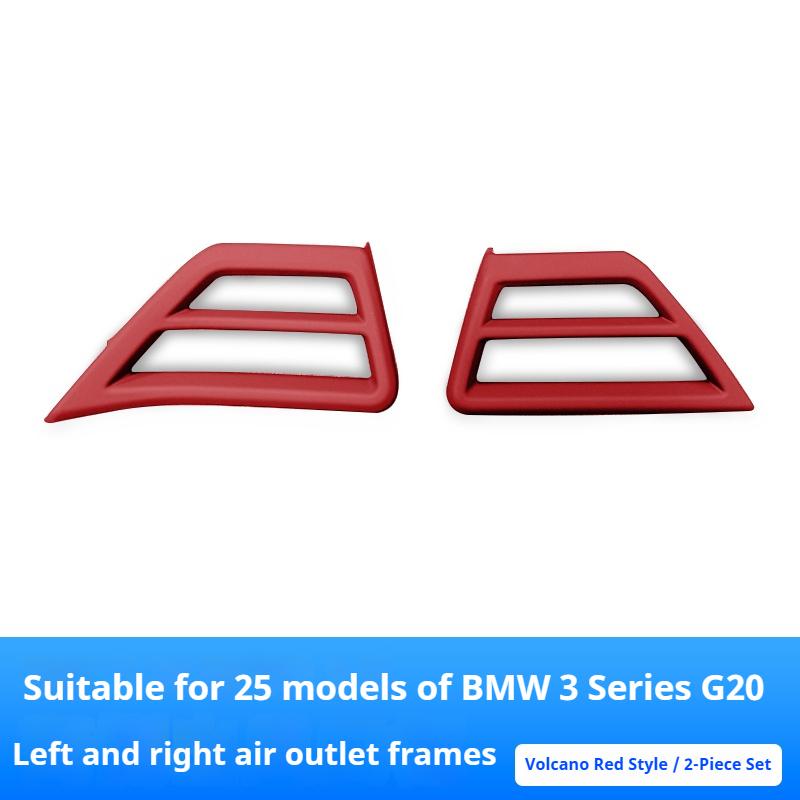 For BMW 2 3 4 Series G42 G20 G22 G23 G26 M3 G80 M4 G82 2025 Car Dashboard Panel Side Air Condition Vent Outlet Cover Trim