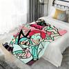 Character P-Psychocuties Throw Lightweight 240g Flannel Blanket Soft Skin-friendly for Summer Cooling