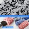 Car Cleaning Brush Multi-Purpose Microfiber Wheel Brushes Portable Rim Wheel Tire Brush for Car Tire Accessories Cleaning Tool