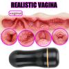Manual Male Masturbator Cup Realistic Vagina Vacuum Sucking Blowjob Sex Machine For Men Masturbation Pocket Pussy Adult Toys