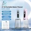 Cordless Dental Water Jet Electric Oral Irrigator 4 Cleaning Modes USB Charging UV Water Flosser Waterproof Dental Care Tool