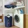 Large-capacity Beverage Bottle Storage Basket Waste Water Bottles Collection Bag Folding Recycling Bucket Dirty Laundry Baskets