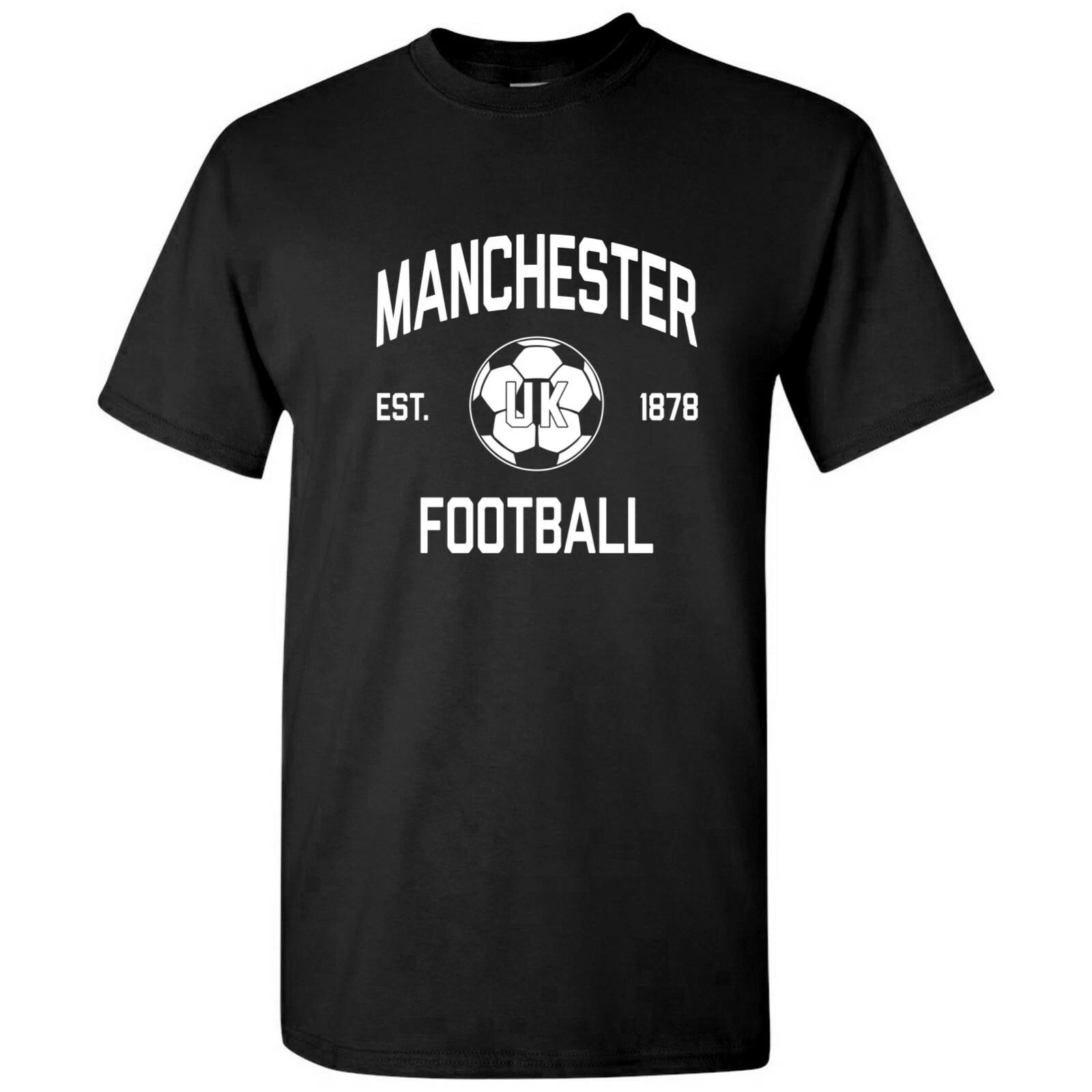 Manchester UK Away Kit World Classic SOCCER FOOTBALL Arch Cup T Shirt S