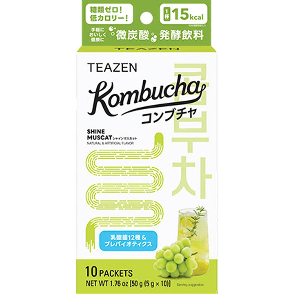 

Senku TEAZEN Kombucha Muscat 10 bottles beauty benefits Functional Claims Product Benefits: beauty benefits 1