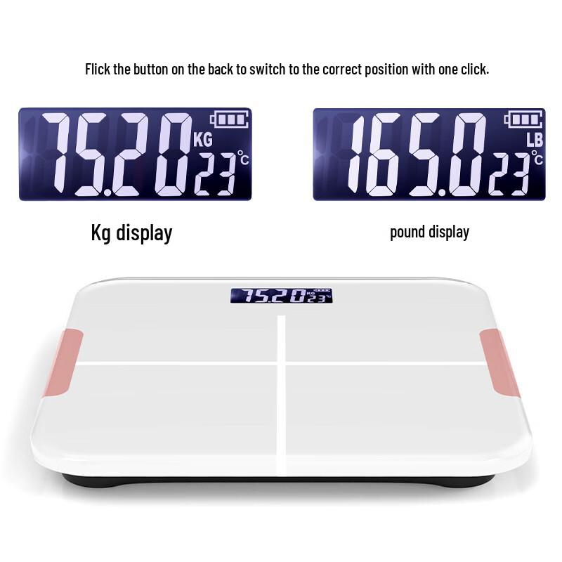 Zixiu Rechargeable Smart Bluetooth Body Fat Scale