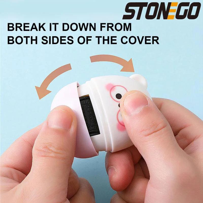 2 in 1 Confidential Seal Roller Garbled Code Applicator Box Opener Multifunction Graffiti Cover Office School Supplies