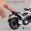 KLT 1:12 Ducati Andrew Motorcycle Alloy Model Car for Kids Toys for Boys Cars Toys for Kids