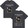 Cantante Olivia Dean Gráficos Góticos Estampado The Art of Loving Tour Camiseta Moda Oversized Camiseta Hombres Mujeres Algodón Puro Cómodas Camisetas