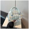 Premium Bag Women's Summer New Fashion Plaid Messenger Bag Premium Bowling Bag