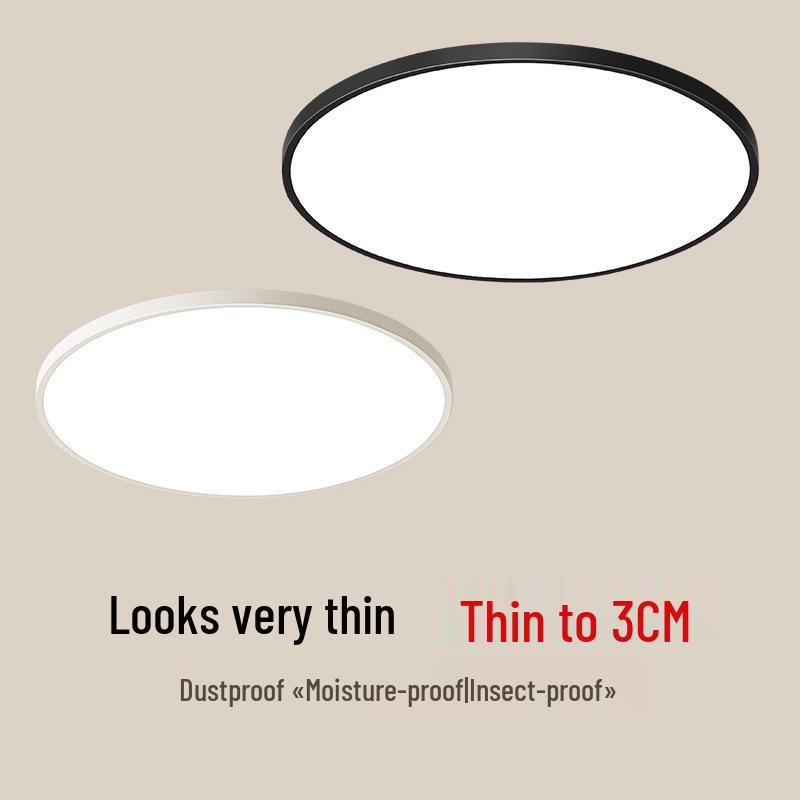 Ultra-Thin Modern Rectangular LED Ceiling Light for Living Room and Bedroom