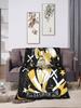 Super Warm Flannel Blanket for Kids and Adults Lucifer Morningstar Anime Themed Bedding Throw for Sofa Couch Chair or Bed Cover