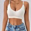 Plus Size Women Ice Silk Seamless Push Up Camisole Underwear Beauty Back Vest