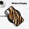 Bold Tiger Stripe Wireless charging phone case compatible with iPhone 17/16/15/14/13/12/11