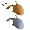 Fabric Door Stopper Sand Filling Weighted Whale Doorstop Plush Sea Animal Decorative Heavy Duty Doorstop Stopper for Home Bedroom Shape