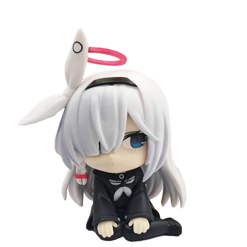 10CM New Blue Archive Plana Anime Action Figure Peripheral Collectible Models Decorative Decorations Children Kawaii Gift Poseable Articulated Scale