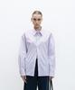Kueoumeon Multi-Pin Stripe Shirt (Lavender)
