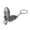 Portable Stainless Steel Mini Folding Nail Clippers Set - Anti-Splatter Manicure Tool
