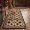 American Kitchen Floor Mat, Water-Absorbing And Oil-Proof Diatom Mud Cushion, Dirt-Resistant And Easy To Take Care Of, Household Kitchen Door Mat, No