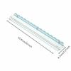 Mahjong Tile Rack with Edge Transparent Game Accessory
