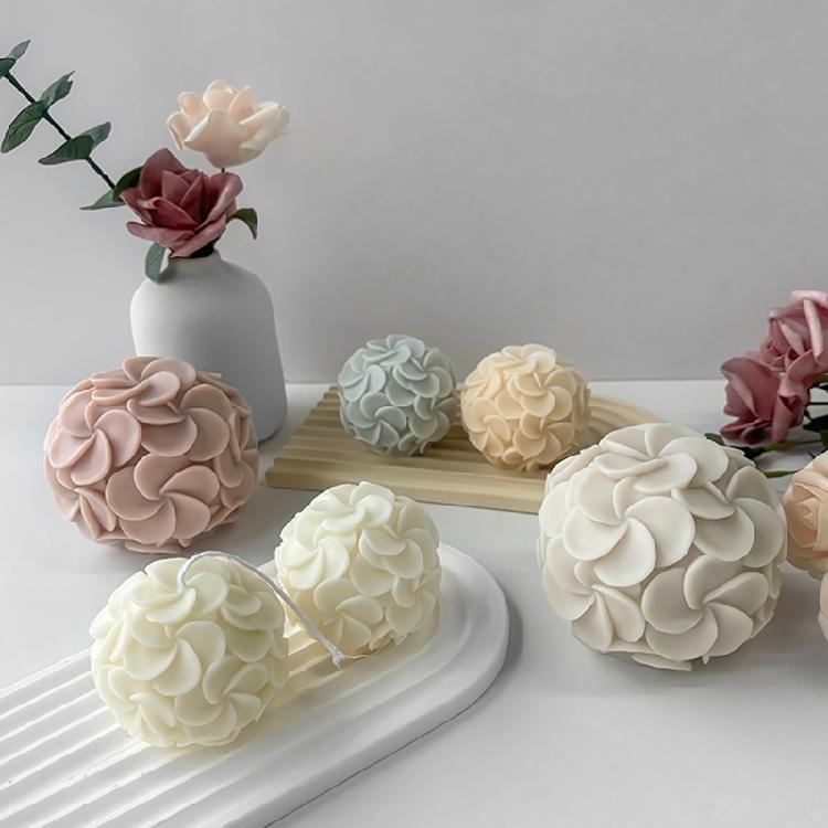 Hydrangea Crafts Moulds Easy To Use DIY Candle Moulds Silicone Ornament Molds