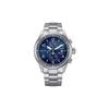 100 Meters Waterproof, Solar Quartz, Super Titanium Strap, , Men's Watch, Blue Dial CA0810-88L