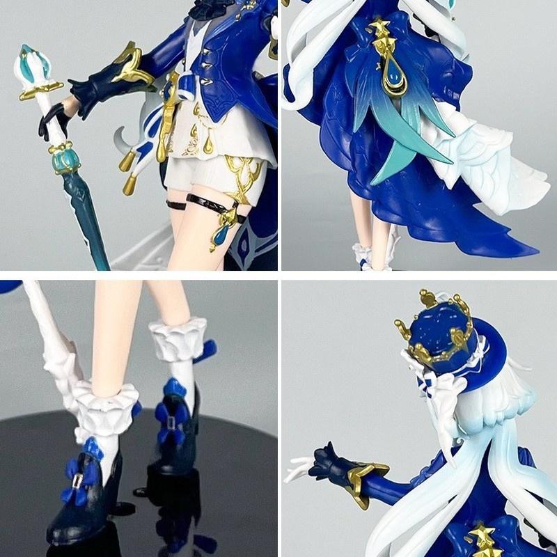 Nuovo 22CM Genshin Impact Furina Focalors Gioco Periferiche Action Figure Modello Ornamento da Scrivania Statua da Collezione Giocattolo Trendy Regalo
