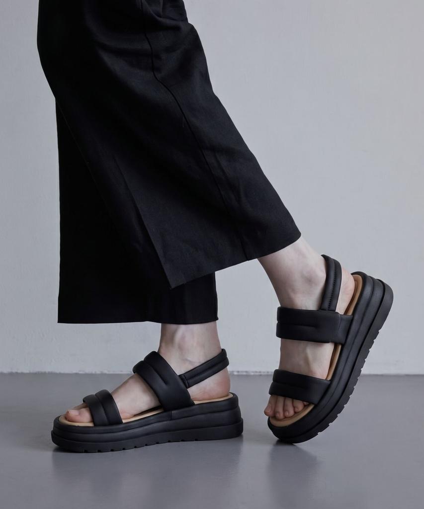 Spur Roa Softly Flatform Sandal 6Cm -Vs9004 (2Color)