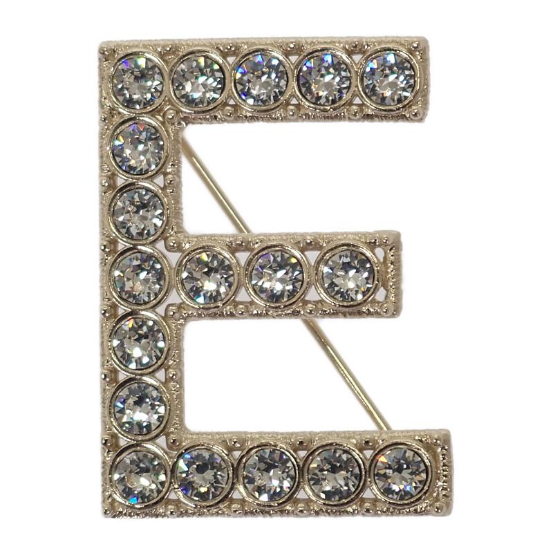 Chanel AB1368 Brooch Gold Metal Women
