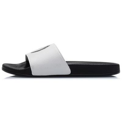 Li Ning Quiet Slide Slippers Women's Black White Yin Yang AGAP012-7