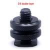 Camera Phone Mount Bracket: Hot Shoe, Cold Shoe, 1/4 Screw, Flash Interface, Ball Head, 3/8 Conversion, DSLR Compatible
