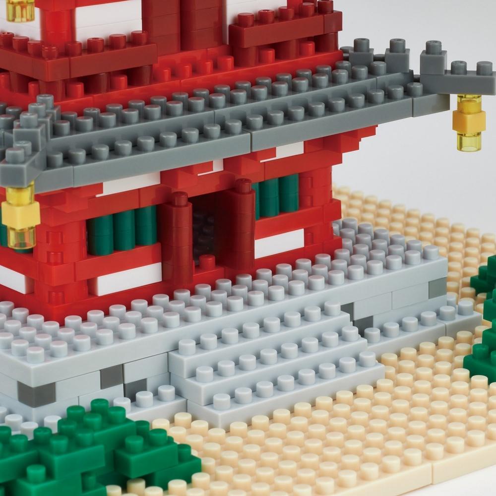 Nanoblock Five-storied Pagoda Deluxe Edition NB-031