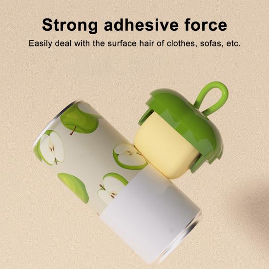 Fruit Shaped Lint Roller Portable Reusable Hair Remover Washable Sticky