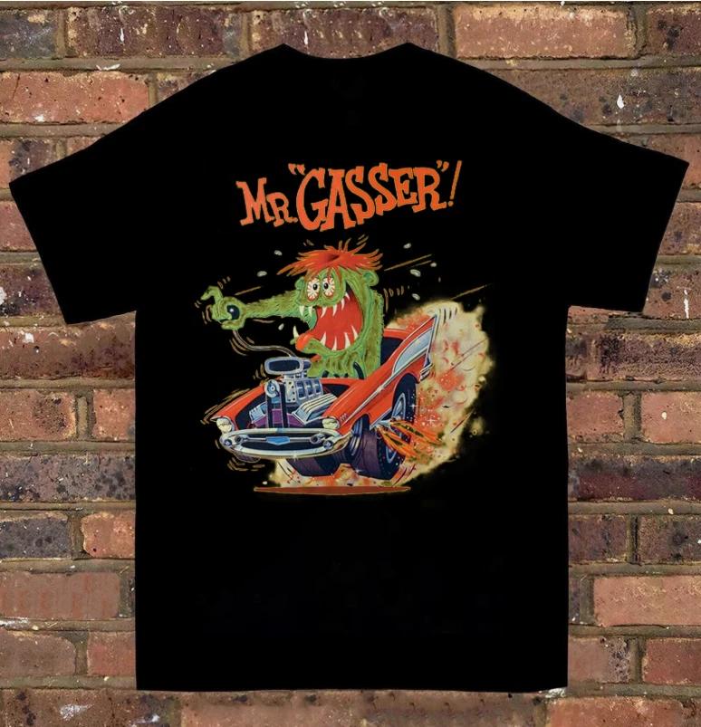 New Popular Ed Roth Rat Fink Short Sleeve Black All Size T-Shirt L