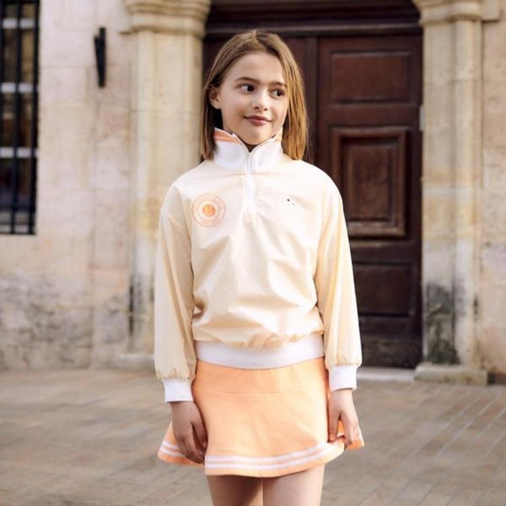 

[Hedges Kids] Hedges Skies Hybrid Anorak Skirt Top And Bottom Orange Orange/130
