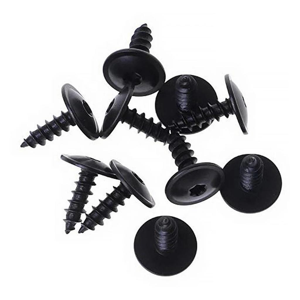 QASTGDE 10pcs Car Engine Cover Under Tray Splash Guard/Arch Torx Screw Retainer Fastener Clip Bolt